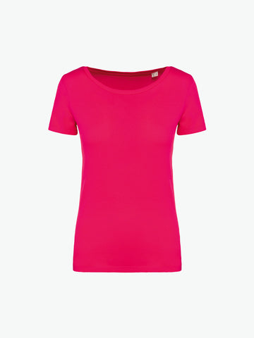 Native Spirit NS324 T-shirt - Raspberry Sorbet Duurzame T-Shirt Dames Native Spirit XS