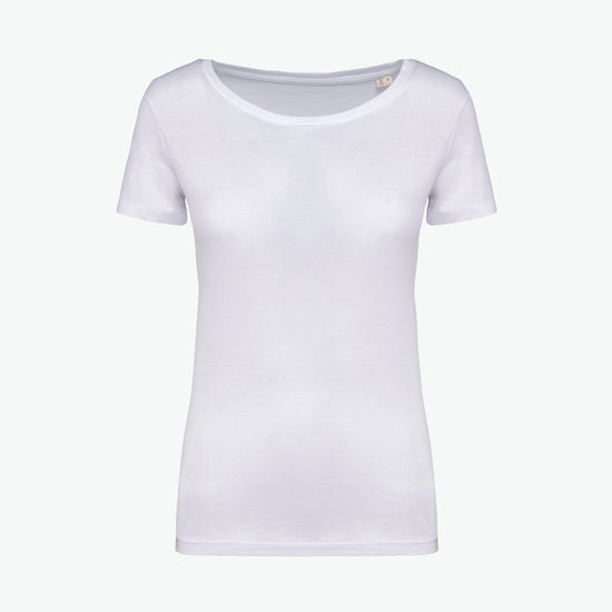 Native Spirit NS324 T-shirt - White Duurzame T-Shirt Dames Native Spirit