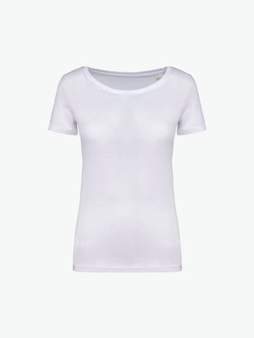 Native Spirit NS324 T-shirt - White Duurzame T-Shirt Dames Native Spirit