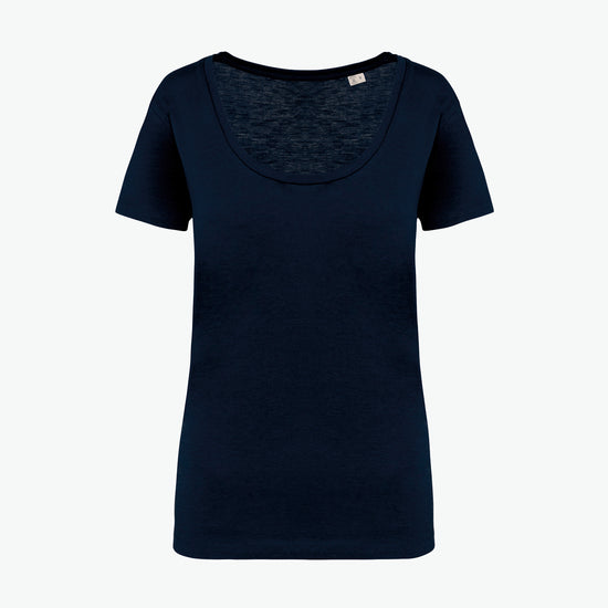 Native Spirit NS329 T-shirt - Navy Blue Duurzame T-Shirt Dames Native Spirit
