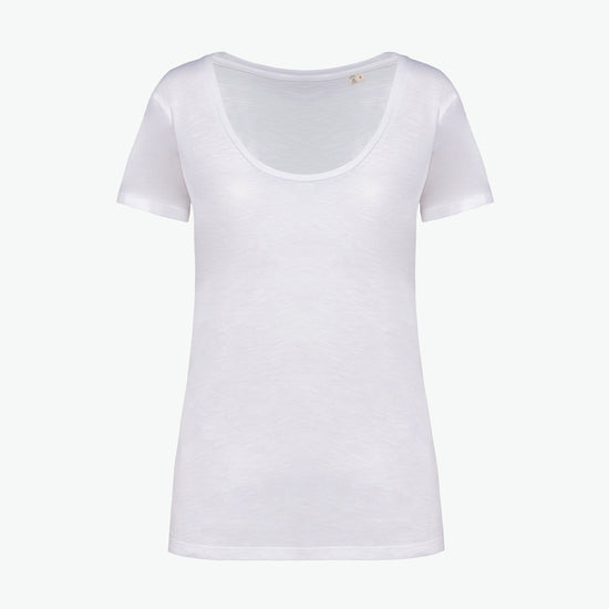 Native Spirit NS329 T-shirt - White Duurzame T-Shirt Dames Native Spirit