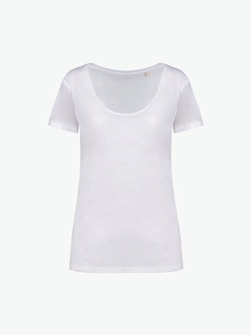 Native Spirit NS329 T-shirt - White Duurzame T-Shirt Dames Native Spirit