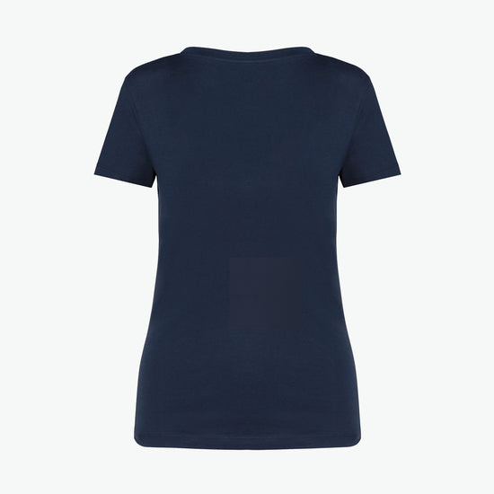 Native Spirit NS334 T-shirt - Navy Blue Duurzame T-Shirt Dames Native Spirit