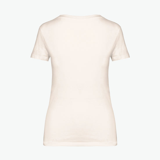 Native Spirit NS334 T-shirt - Ivory Duurzame T-Shirt Dames Native Spirit
