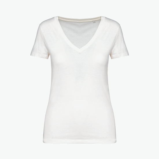 Native Spirit NS334 T-shirt - White Duurzame T-Shirt Dames Native Spirit