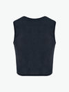 Native Spirit NS342 Cropped t-shirt - Washed Coal Grey Duurzame T-Shirt Dames Native Spirit