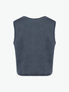 Native Spirit NS342 Cropped t-shirt - Washed Mineral Grey Duurzame T-Shirt Dames Native Spirit