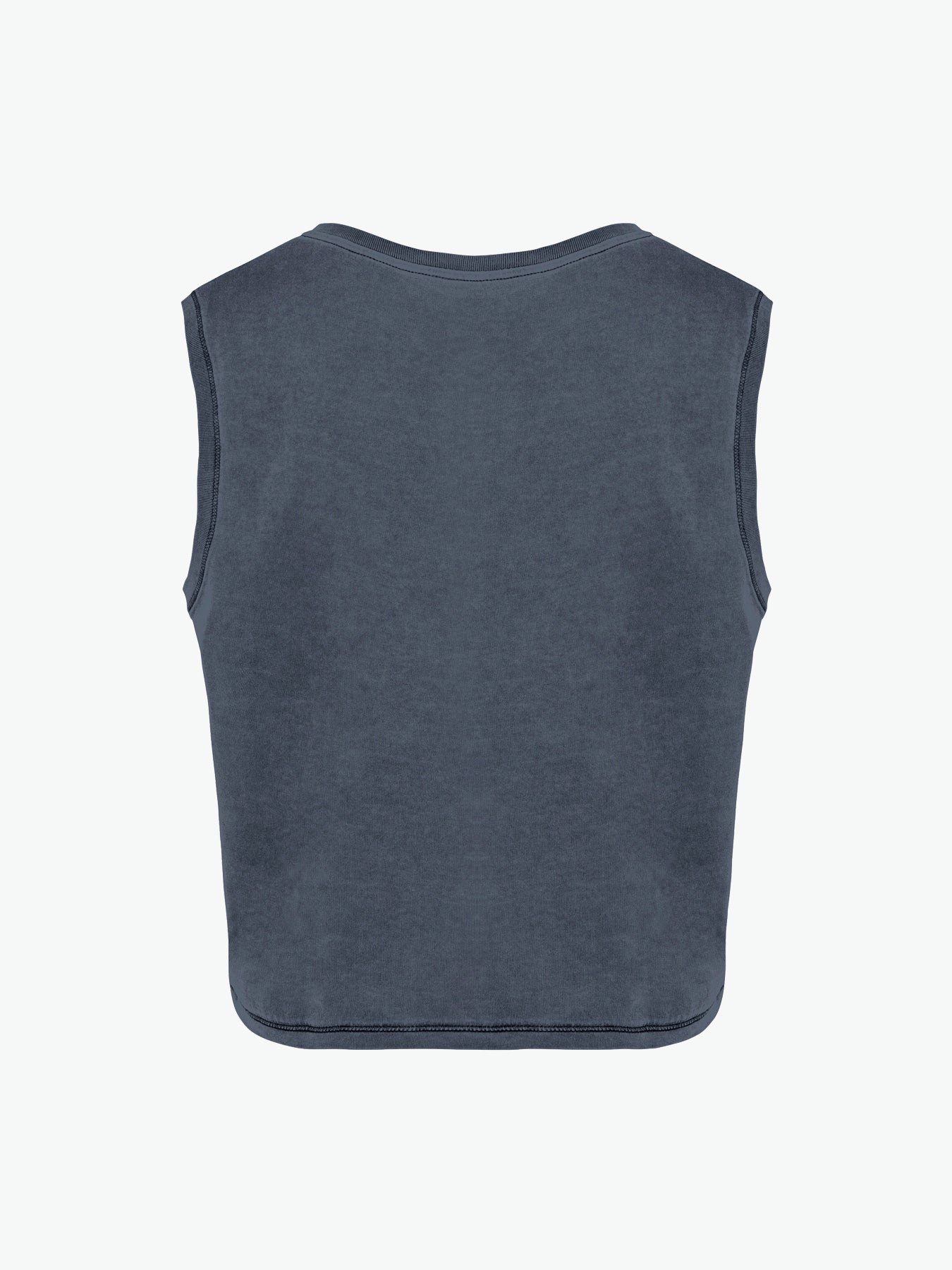 Native Spirit NS342 Cropped t-shirt - Washed Mineral Grey Duurzame T-Shirt Dames Native Spirit