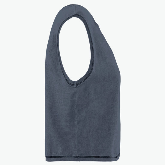 Native Spirit NS342 Cropped t-shirt - Washed Mineral Grey Duurzame T-Shirt Dames Native Spirit