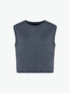 Native Spirit NS342 Cropped t-shirt - Washed Mineral Grey Duurzame T-Shirt Dames Native Spirit XS