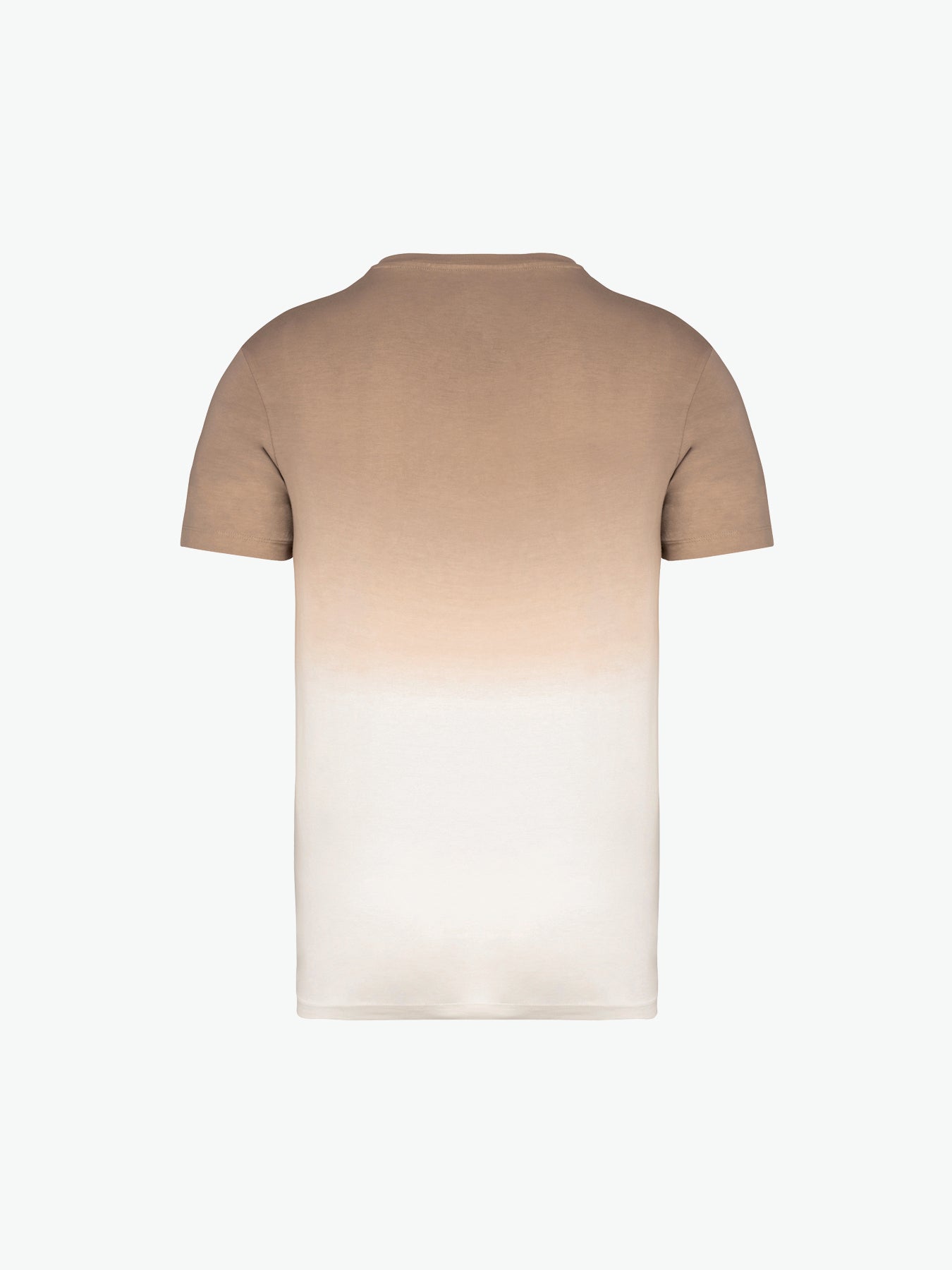 Native Spirit NS345 T-shirt - Dip Dye Wet Sand Duurzame T-Shirt Native Spirit