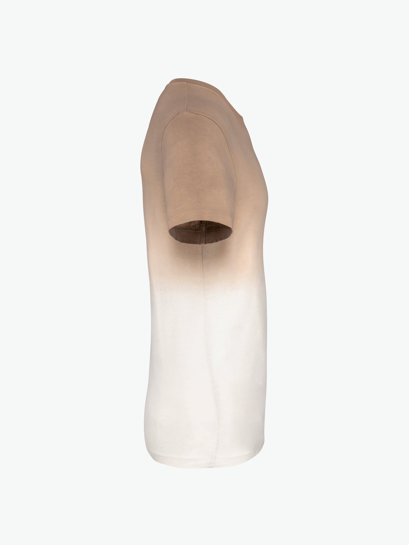 Native Spirit NS345 T-shirt - Dip Dye Wet Sand Duurzame T-Shirt Native Spirit