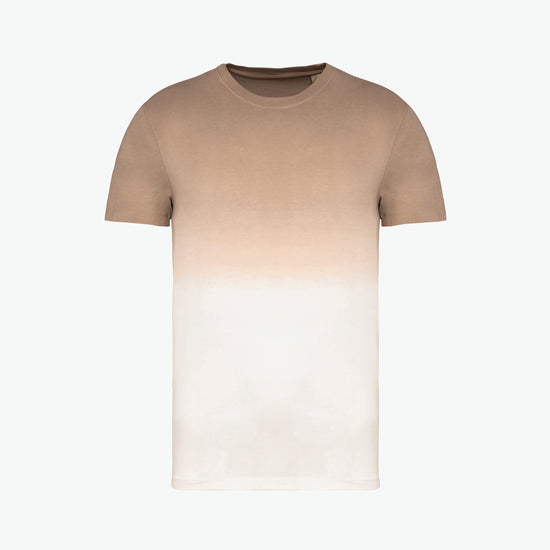 Native Spirit NS345 T-shirt - Dip Dye Wet Sand Duurzame T-Shirt Native Spirit