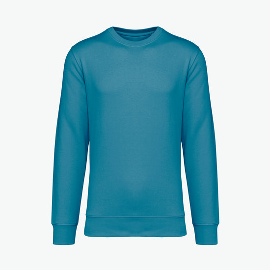 Native Spirit NS400 Sweater met ronde hals - Adriatic Blue Duurzame Sweater Native Spirit