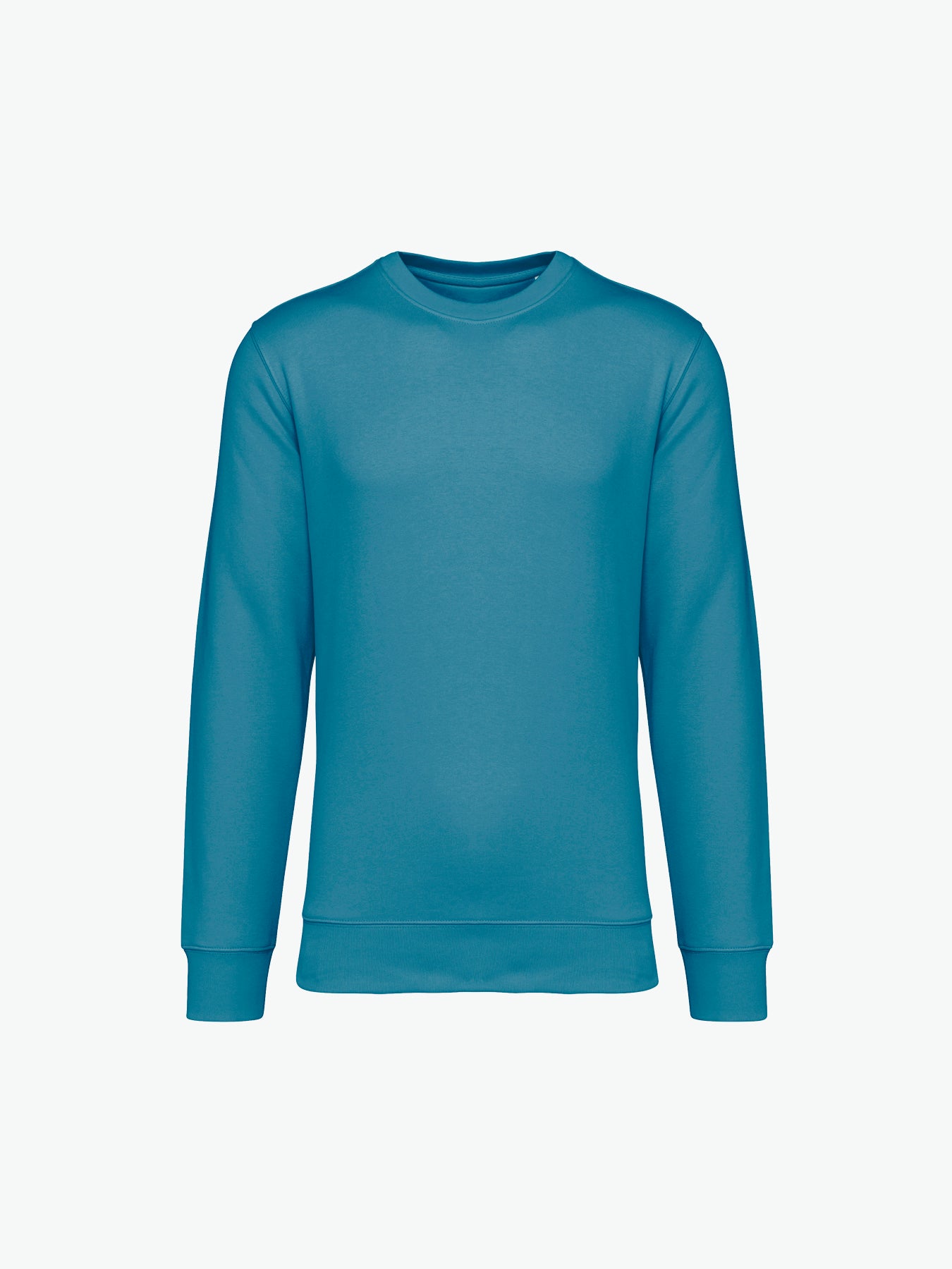 Native Spirit NS400 Sweater met ronde hals - Adriatic Blue Duurzame Sweater Native Spirit