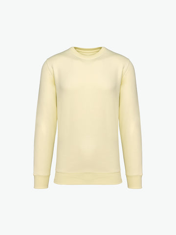 Native Spirit NS400 Sweater met ronde hals - Lemon Citrus Duurzame Sweater Native Spirit