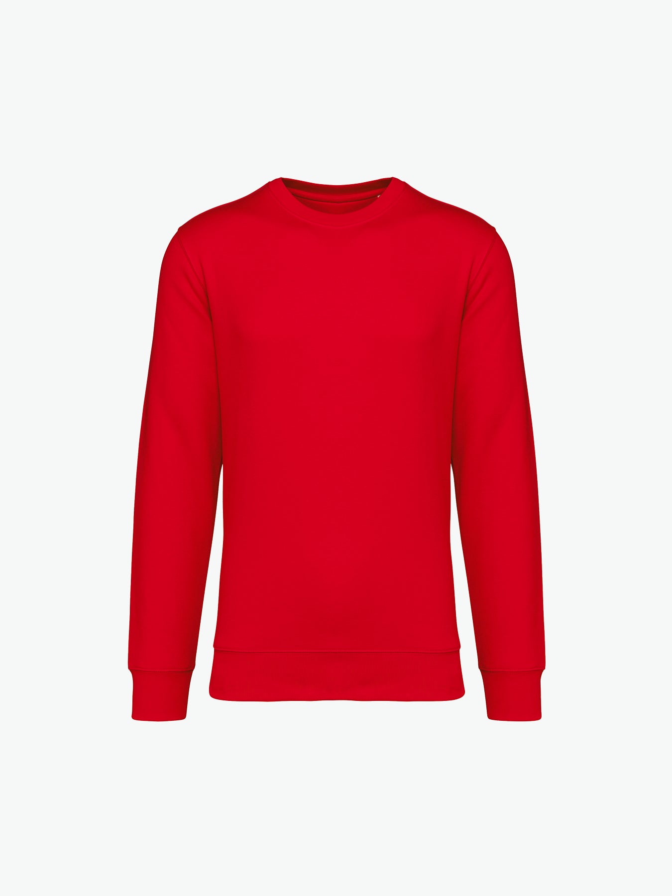 Native Spirit NS400 Sweater met ronde hals - Poppy Red Duurzame Sweater Native Spirit XXS