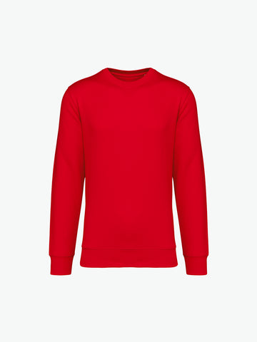Native Spirit NS400 Sweater met ronde hals - Poppy Red Duurzame Sweater Native Spirit XXS