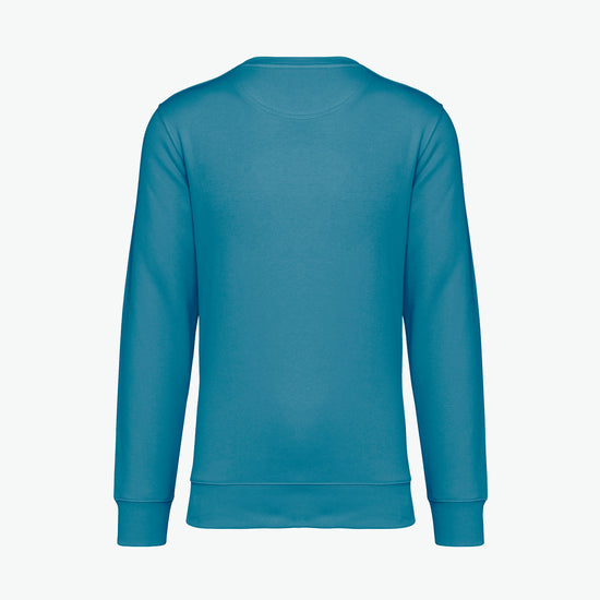 Native Spirit NS400 Sweater met ronde hals - Adriatic Blue Duurzame Sweater Native Spirit