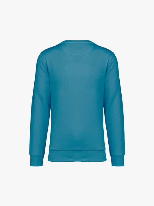 Native Spirit NS400 Sweater met ronde hals - Adriatic Blue Duurzame Sweater Native Spirit