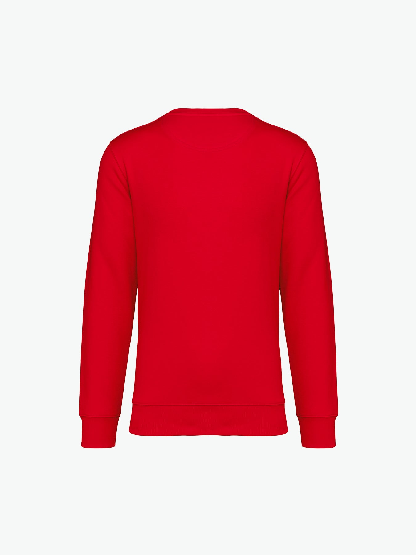 Native Spirit NS400 Sweater met ronde hals - Poppy Red Duurzame Sweater Native Spirit