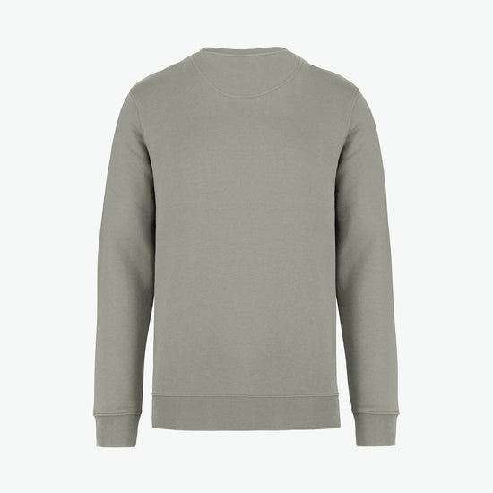 Native Spirit NS400 Sweater met ronde hals - Almond Green Duurzame Sweater Native Spirit