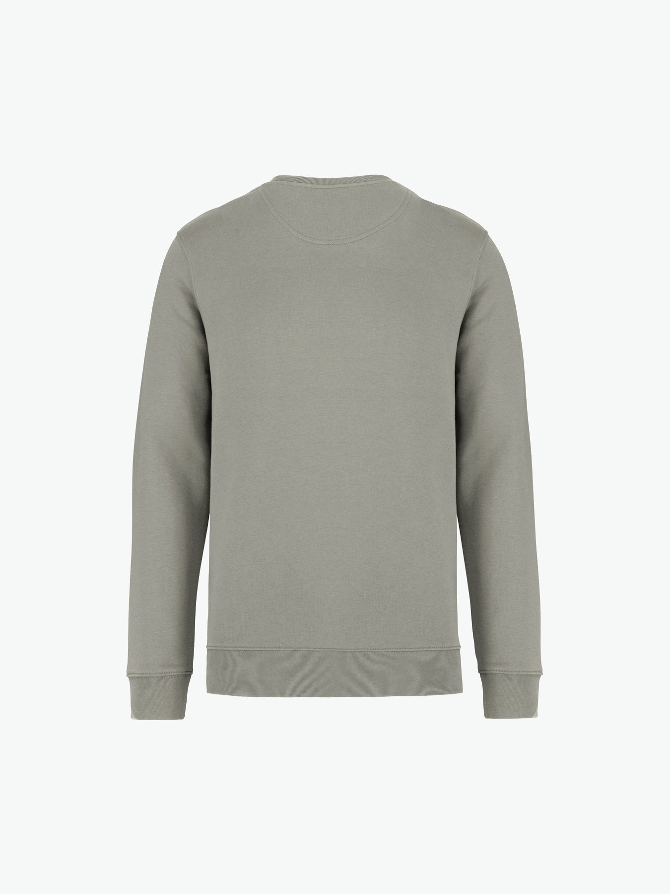 Native Spirit NS400 Sweater met ronde hals - Almond Green Duurzame Sweater Native Spirit