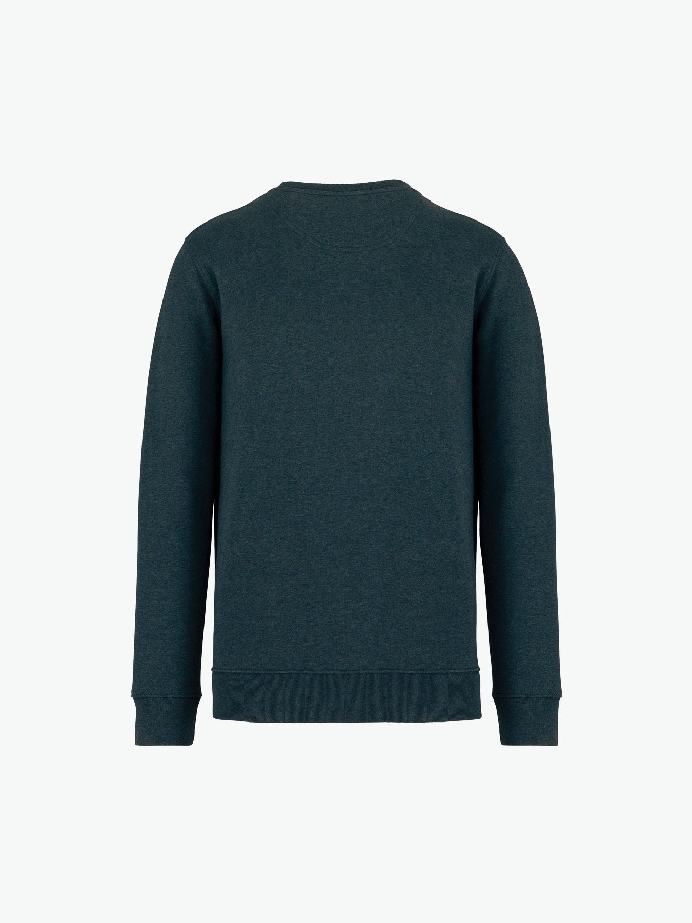 Native Spirit NS400 Sweater met ronde hals - Amazon Green Heather Duurzame Sweater Native Spirit