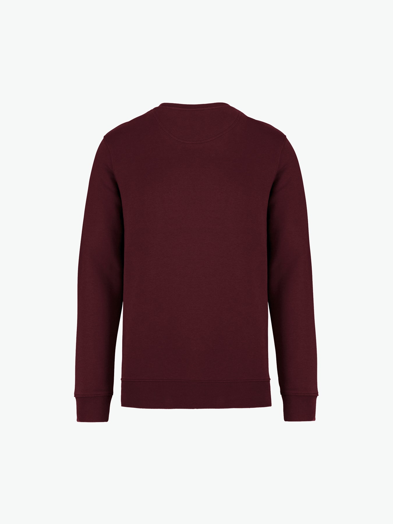 Native Spirit NS400 Sweater met ronde hals - Dark Cherry Duurzame Sweater Native Spirit
