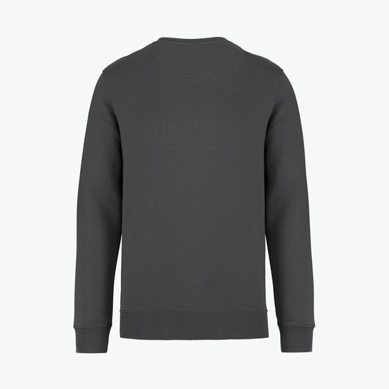 Native Spirit NS400 Sweater met ronde hals - Iron Grey Duurzame Sweater Native Spirit