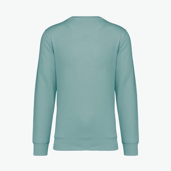 Native Spirit NS400 Sweater met ronde hals - Jade Green Duurzame Sweater Native Spirit