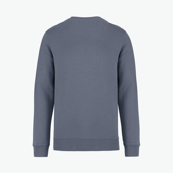 Native Spirit NS400 Sweater met ronde hals - Mineral Grey Duurzame Sweater Native Spirit