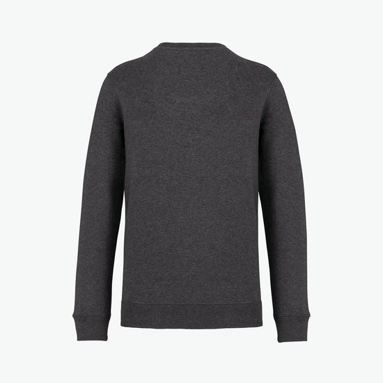 Native Spirit NS400 Sweater met ronde hals - Volcano Grey Heather Duurzame Sweater Native Spirit