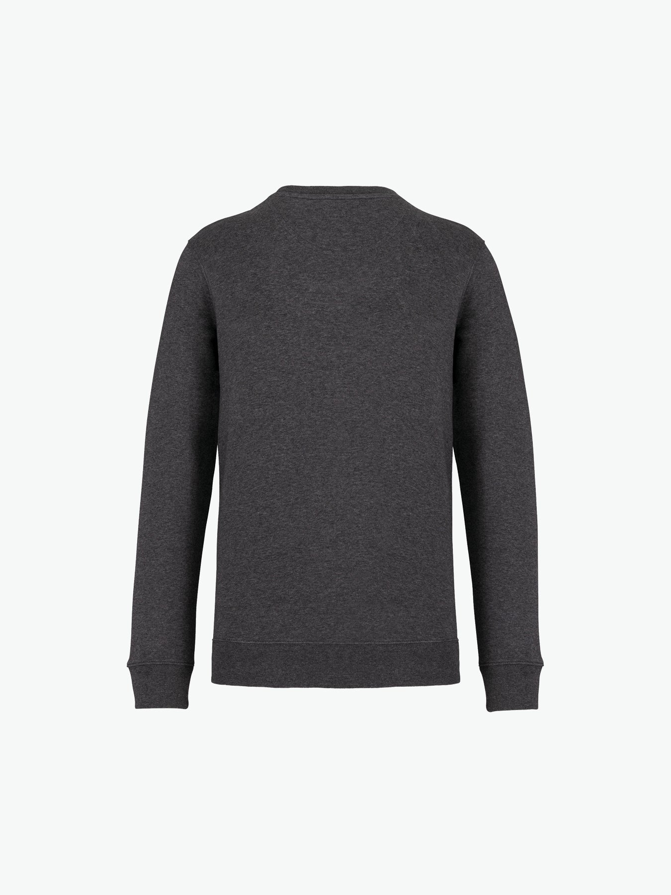Native Spirit NS400 Sweater met ronde hals - Volcano Grey Heather Duurzame Sweater Native Spirit
