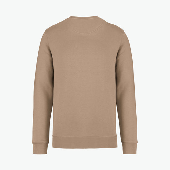 Native Spirit NS400 Sweater met ronde hals - Wet Sand Duurzame Sweater Native Spirit