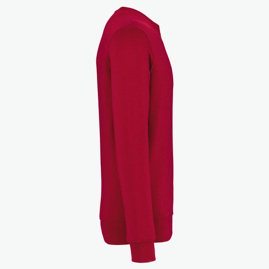 Native Spirit NS400 Sweater met ronde hals - Hibiscus Red Duurzame Sweater Native Spirit