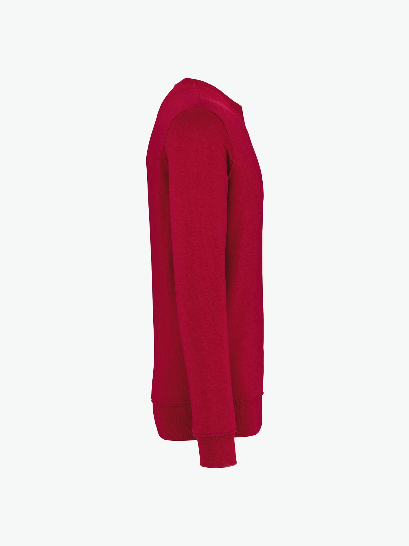 Native Spirit NS400 Sweater met ronde hals - Hibiscus Red Duurzame Sweater Native Spirit