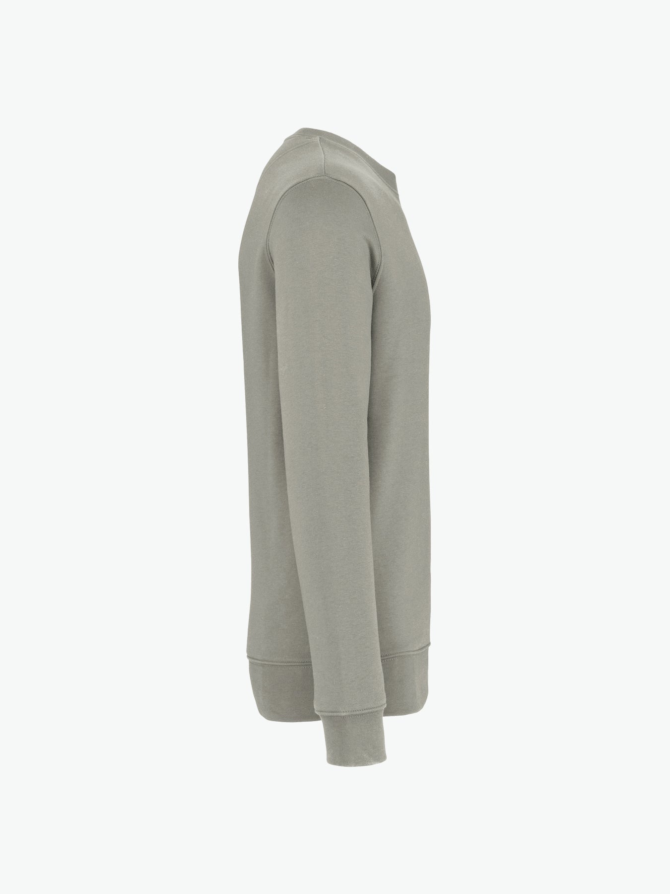 Native Spirit NS400 Sweater met ronde hals - Almond Green Duurzame Sweater Native Spirit