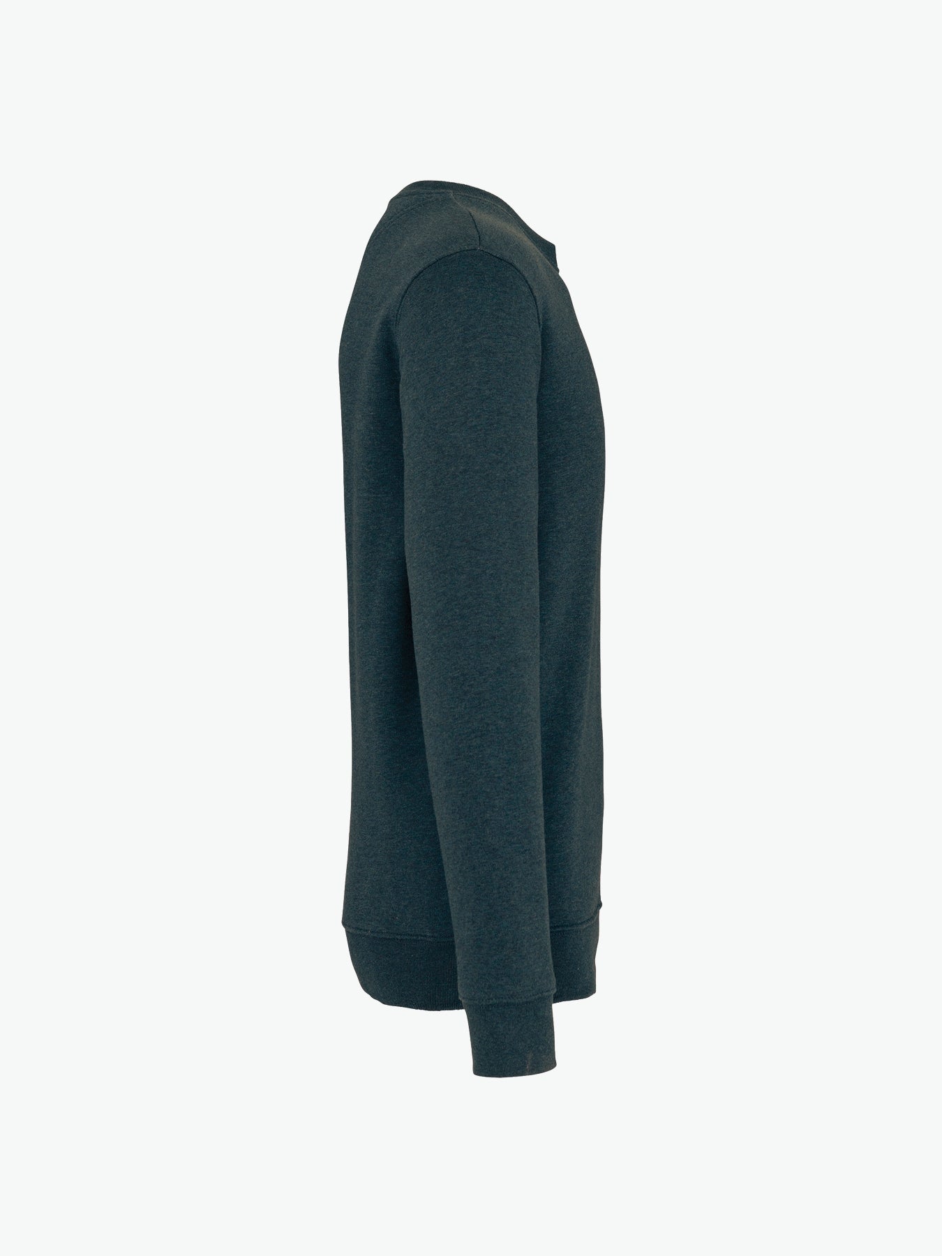 Native Spirit NS400 Sweater met ronde hals - Amazon Green Heather Duurzame Sweater Native Spirit