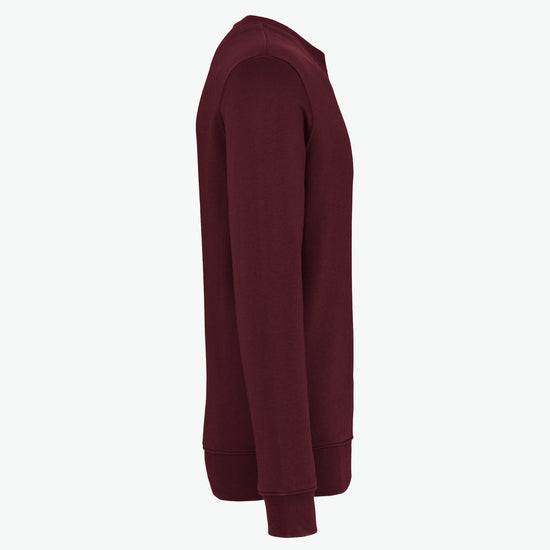 Native Spirit NS400 Sweater met ronde hals - Dark Cherry Duurzame Sweater Native Spirit