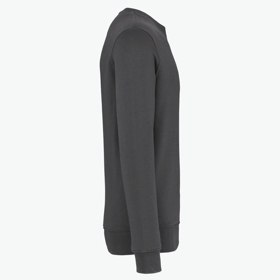 Native Spirit NS400 Sweater met ronde hals - Iron Grey Duurzame Sweater Native Spirit
