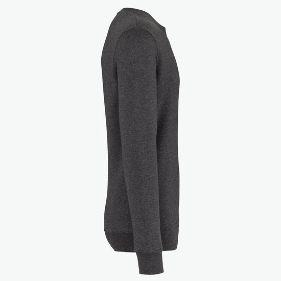 Native Spirit NS400 Sweater met ronde hals - Volcano Grey Heather Duurzame Sweater Native Spirit