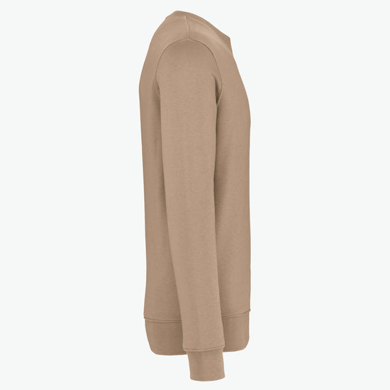 Native Spirit NS400 Sweater met ronde hals - Wet Sand Duurzame Sweater Native Spirit