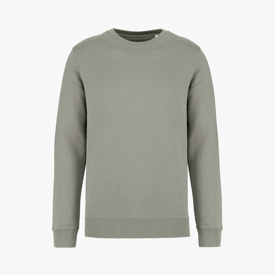 Native Spirit NS400 Sweater met ronde hals - Almond Green Duurzame Sweater Native Spirit XXS