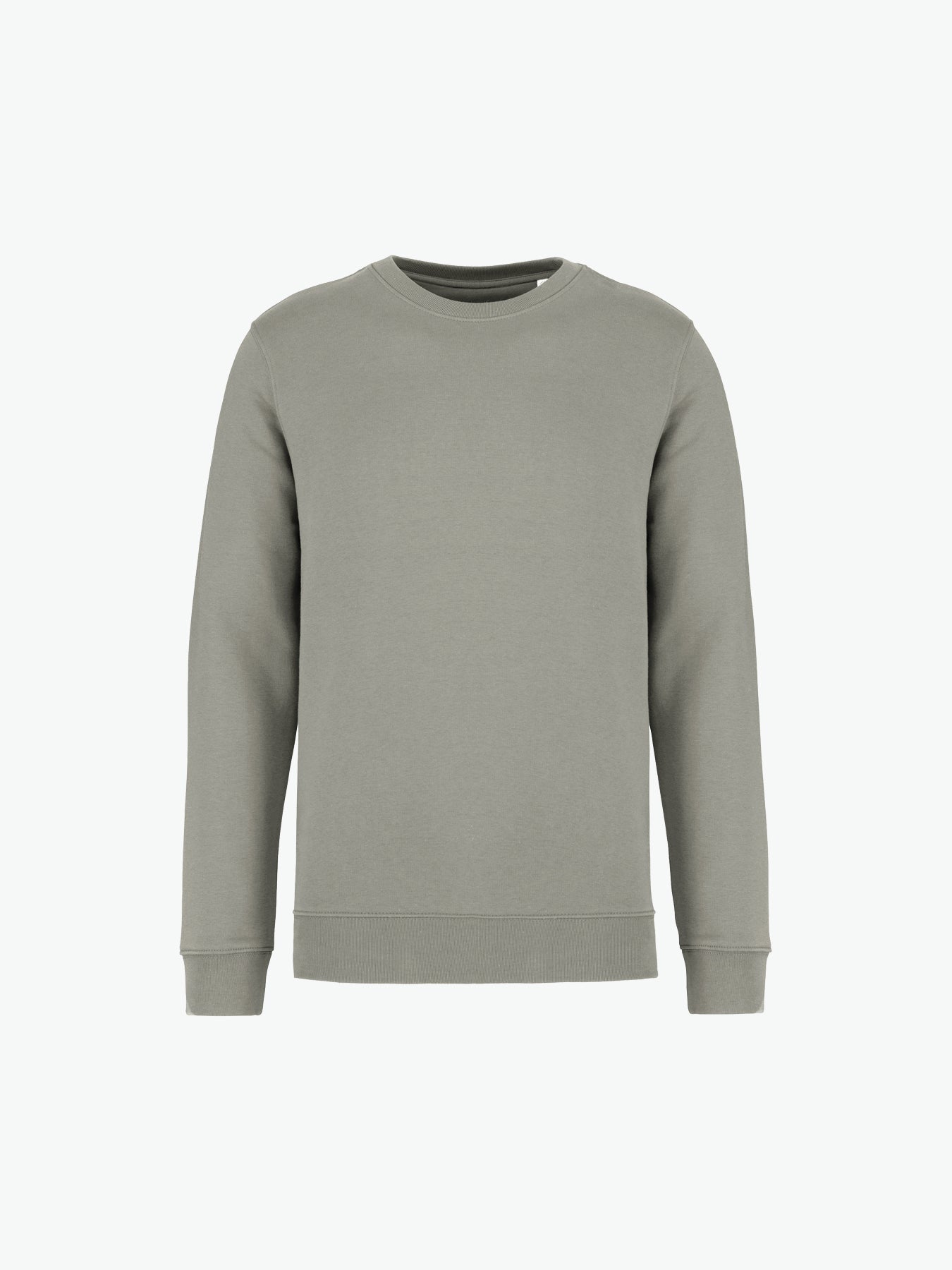 Native Spirit NS400 Sweater met ronde hals - Almond Green Duurzame Sweater Native Spirit XXS