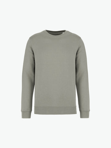 Native Spirit NS400 Sweater met ronde hals - Almond Green Duurzame Sweater Native Spirit XXS