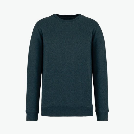 Native Spirit NS400 Sweater met ronde hals - Amazon Green Heather Duurzame Sweater Native Spirit XXS