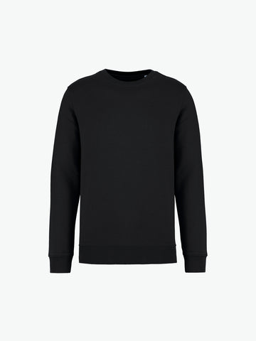 Native Spirit NS400 Sweater met ronde hals - Black Duurzame Sweater Native Spirit XXS
