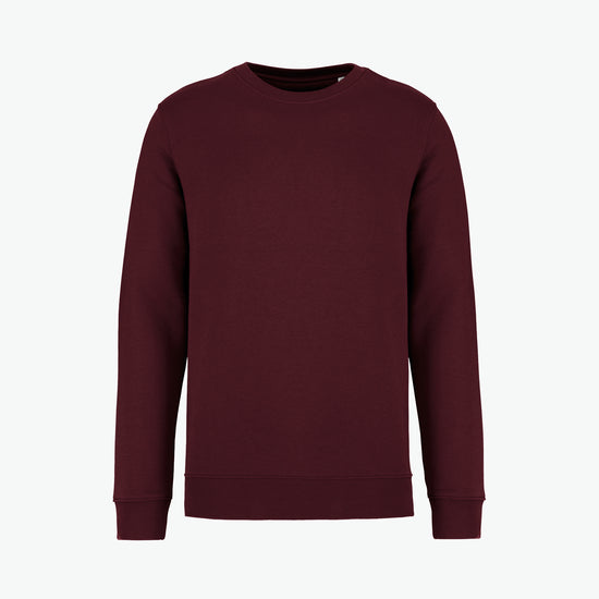 Native Spirit NS400 Sweater met ronde hals - Dark Cherry Duurzame Sweater Native Spirit XXS
