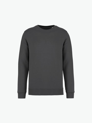 Native Spirit NS400 Sweater met ronde hals - Iron Grey Duurzame Sweater Native Spirit XXS